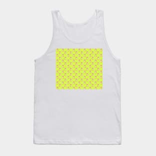 Watercolor Sloth Turtle Pattern Tank Top